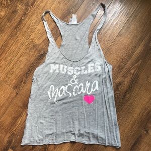 Muscles and Mascara Tank